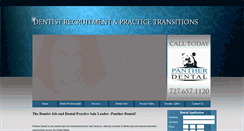 Desktop Screenshot of pantherdental.com